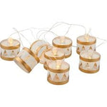Sirius Elly Tromme Guirlande, 8L, Guld