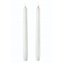 Uyuni LED Kronelys 2stk, 2,5x28cm