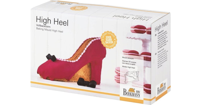 3D Bageform højhælet sko