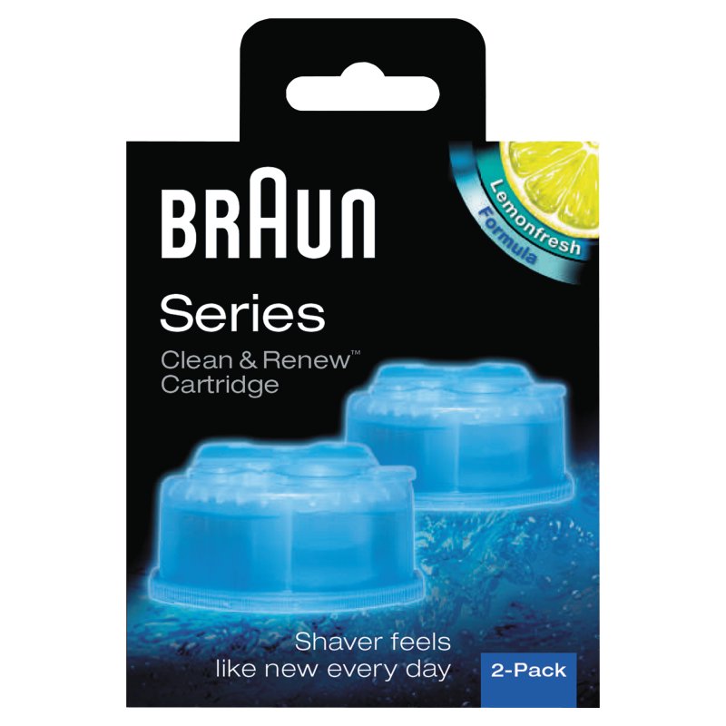 Braun Rensevæske Refill-patroner - 2 stk