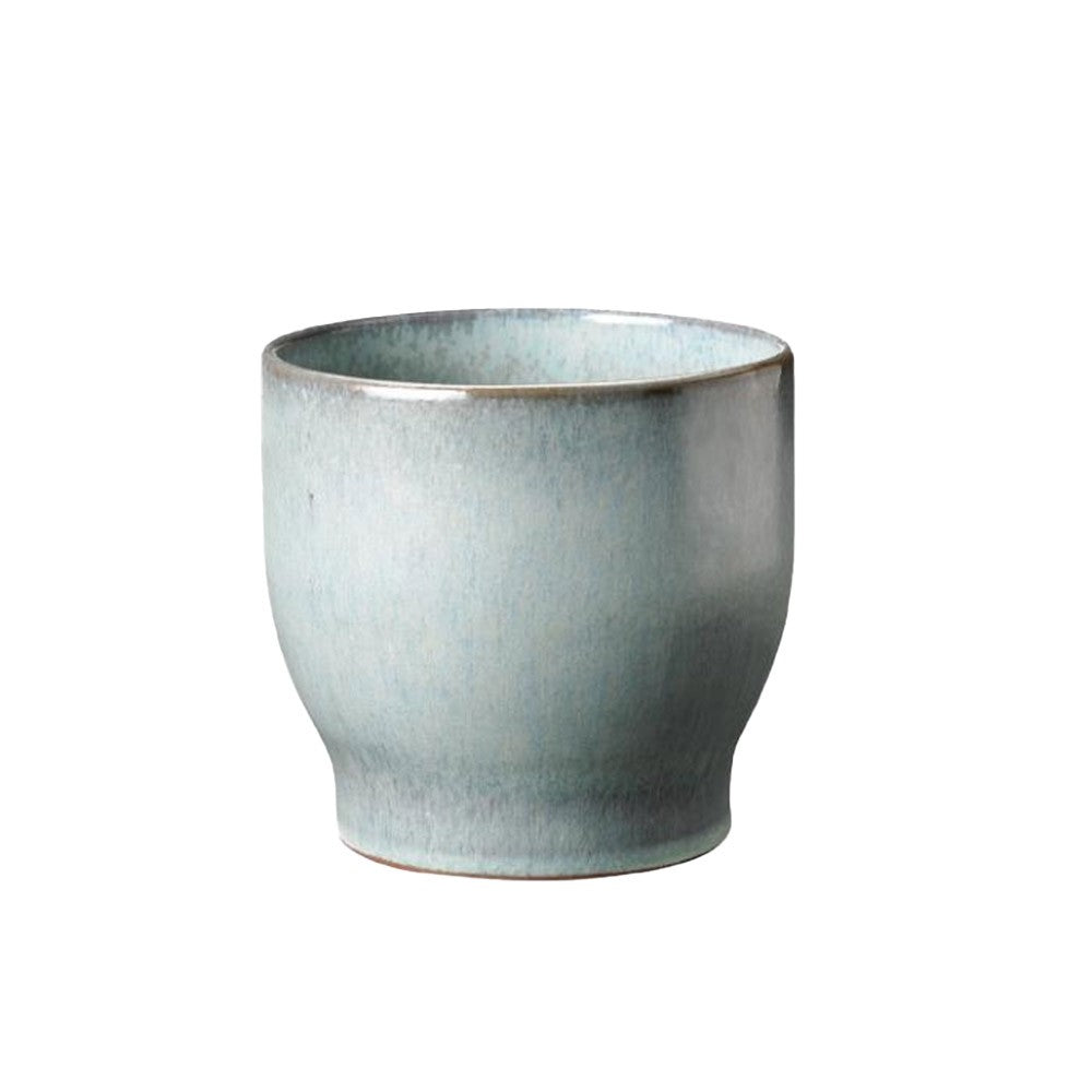 Knabstrup Keramik Urtepotte stor, soft mint