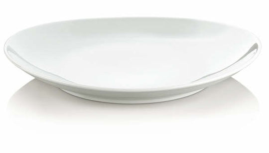 Pillivuyt oval steaktallerken stor 29,5 x 25 cm.