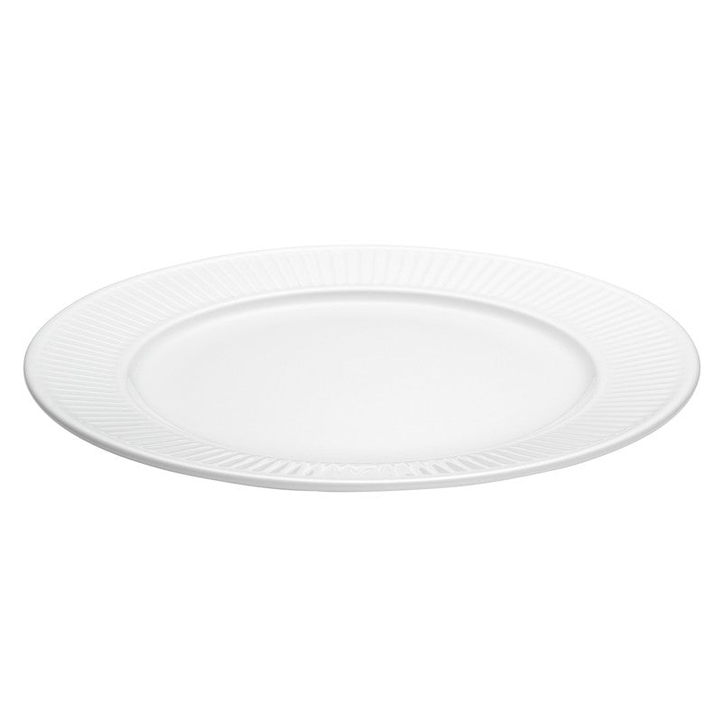 Pillivuyt plissé flad tallerken 3 stk 22 cm