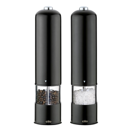 Cilio Salt-og peberkværn Elektrisk - Sort