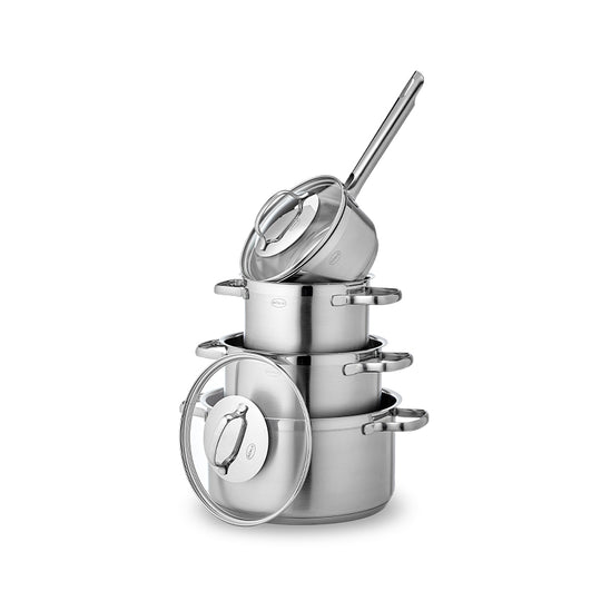 Rösle Elegance grydesæt med glaslåg 7 dele