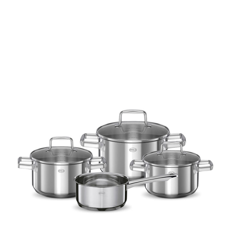 Rösle Moments grydesæt med glaslåg 7 dele