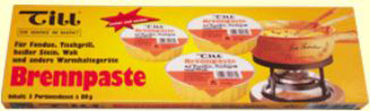 Brandpasta Fondue Gele - 3x95 ml