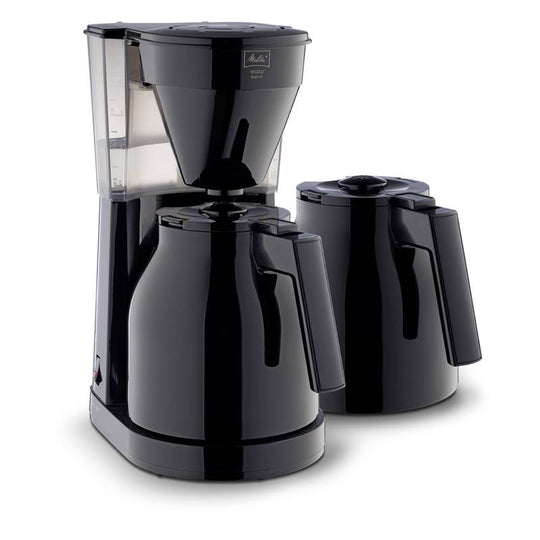 Melitta kaffemaskine Easy Therm sort 2 kander
