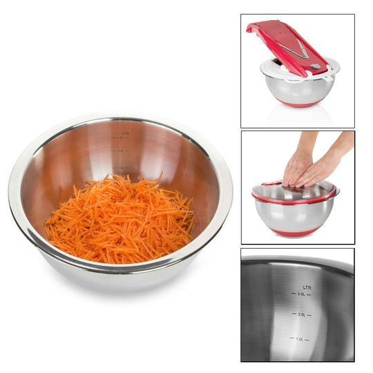 Börner vitaminskål - stål - 4,0 liter