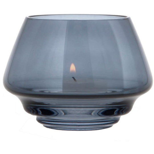 Holmegaard Flow Fyrfadsstage, Blå ø10