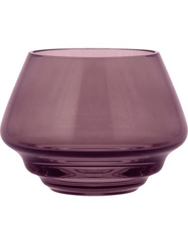 Holmegaard Flow Fyrfadsstage, Blomme ø10