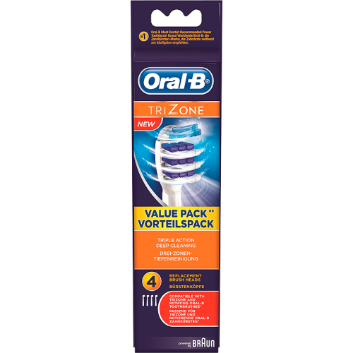 Braun Oral-b Trizone Børstehoveder - 4 stk