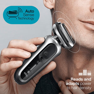 Braun serie 7 barbermaskine model 70-s1200s silver/black