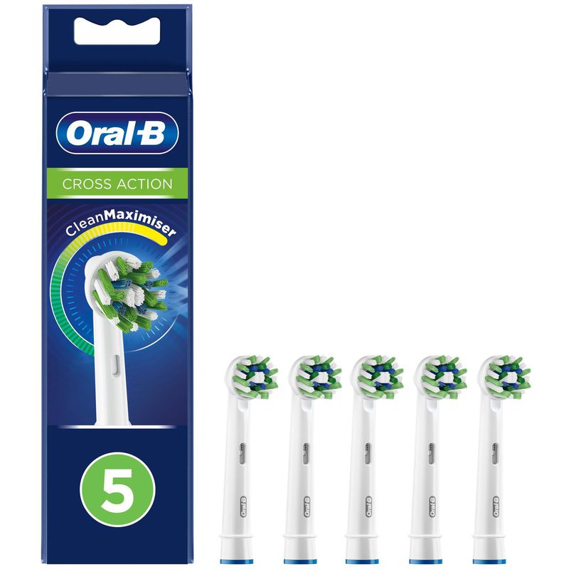 Braun Oral B Cross Action løse børster - 5 pak