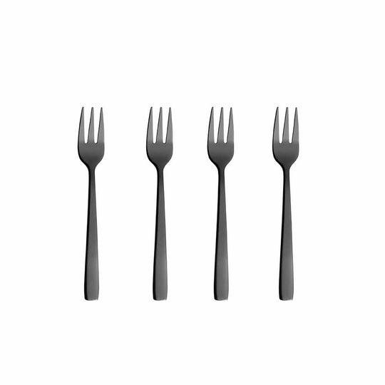 Aida RAW Kagegaffel - Sort Belægning - 4stk