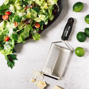 Microplane Gourmet, Dobbelt Rivejern Fin & Grov