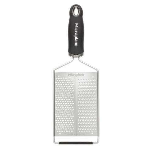 Microplane Gourmet, Dobbelt Rivejern Fin & Grov