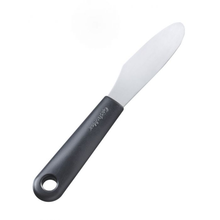 Smørrekniv 22cm, stål/sort