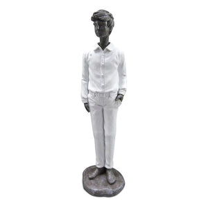 Columbine figur konfirmand dreng - 20 cm