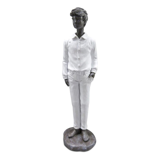 Columbine figur konfirmand dreng - 20 cm