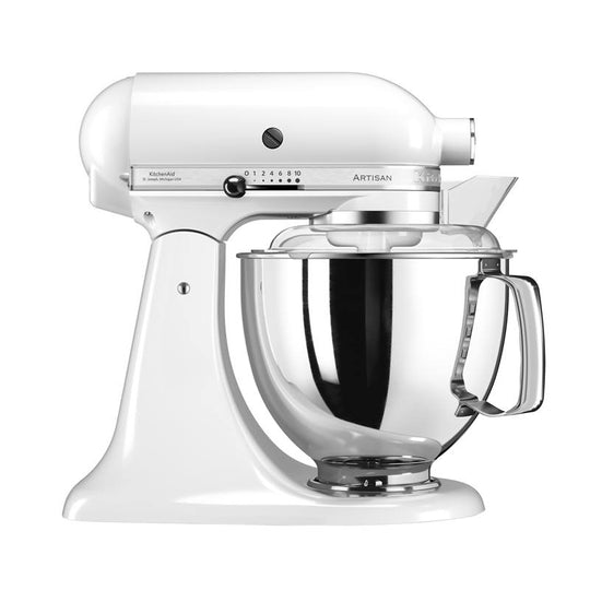 KitchenAid Artisan standmixer hvid 2 skåle 175EWH