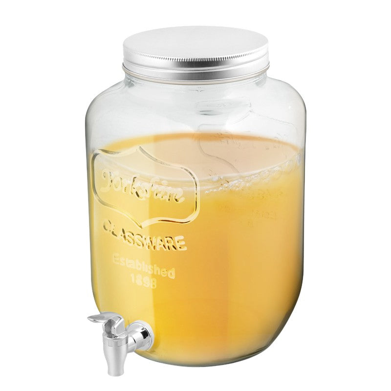 Opbevaringsglas med tappehane 8 ltr