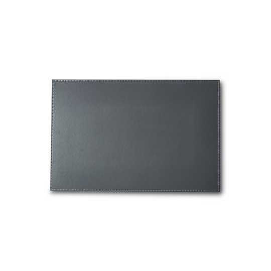 Dacore Dækkeserviet i læderlook - lysegrå - 30x45 Cm