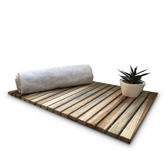 Dacore bademåtte - teak - 40x60 cm