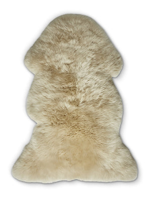 Lammeskind New Zealand lys beige 60 x 90 cm