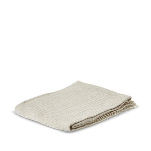Dacore plaid med frynser sand 125x150 cm