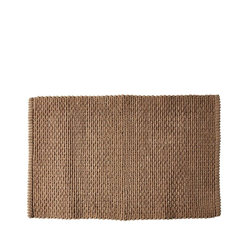 Bademåtte bomuld 50x80 cm - Blå