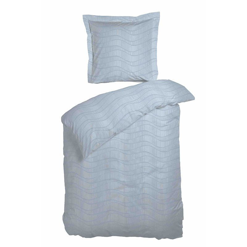 Nordisk Tekstil Flow sengesæt blå 140x200 cm