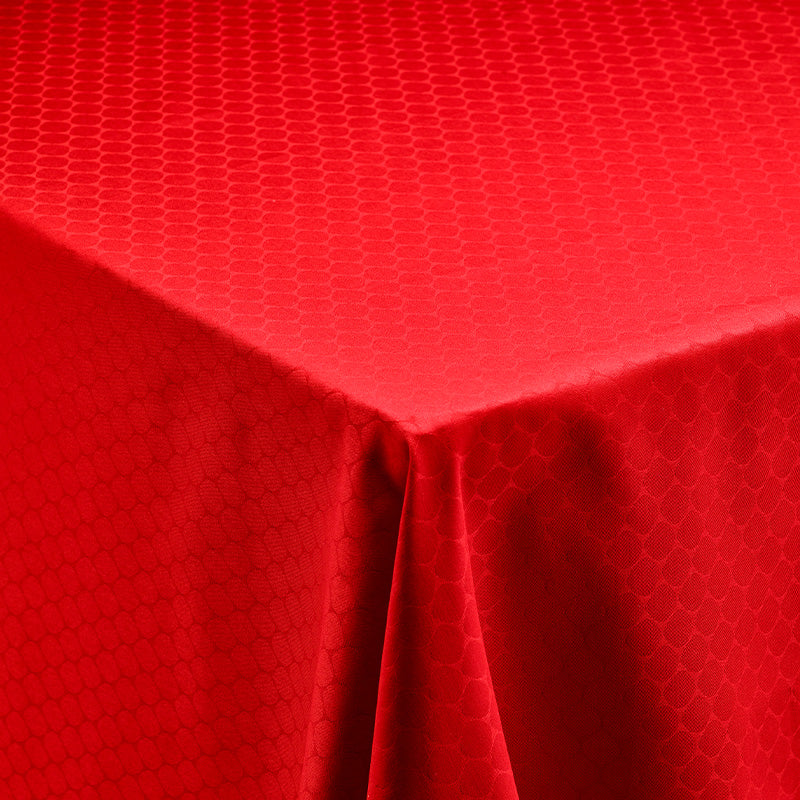 Nordisk Tekstil dug Honey rød 140x270 cm