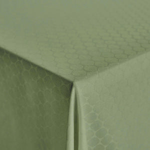 Nordisk Tekstil damask dug Honey 140x320 cm grøn
