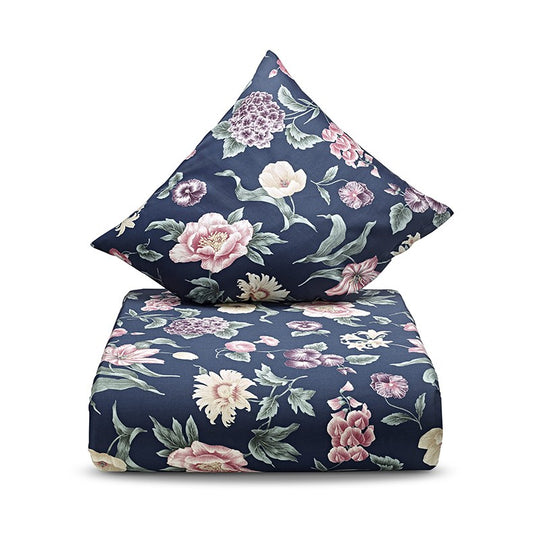 Nordisk Tekstil sengesæt Mimi 140x200 cm mørk blå