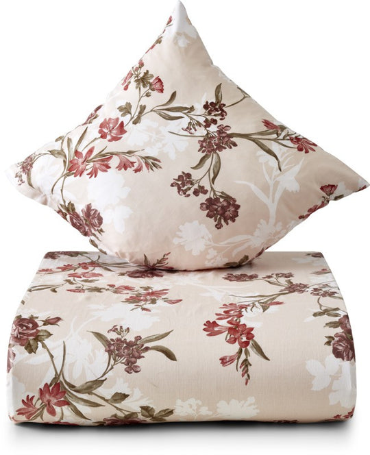 Nordisk Tekstil Ingeborg sengesæt rosa 140x200 cm