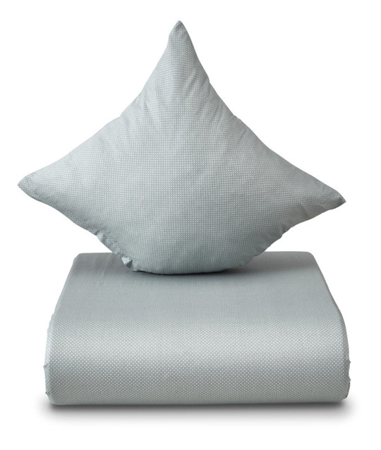 Nordisk Tekstil Luka sengesæt støvet grøn 140x220 cm