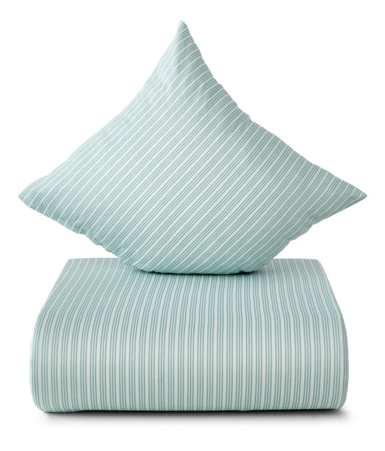 Nordisk Tekstil Trio sengesæt grøn 140x220 cm