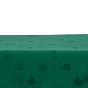 Nordisk Tekstil dug Julefred grøn 140x270 cm