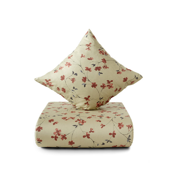 Nordisk Tekstil sengesæt Annabelle oliven 140x200 cm