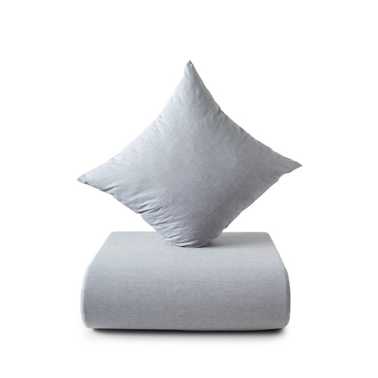 Nordisk Tekstil sengesæt Chambrai grå 140x200 cm