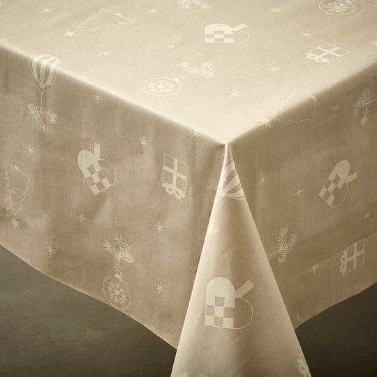 Nordisk Tekstil Dug Juletid Hør 140 x 270 Cm