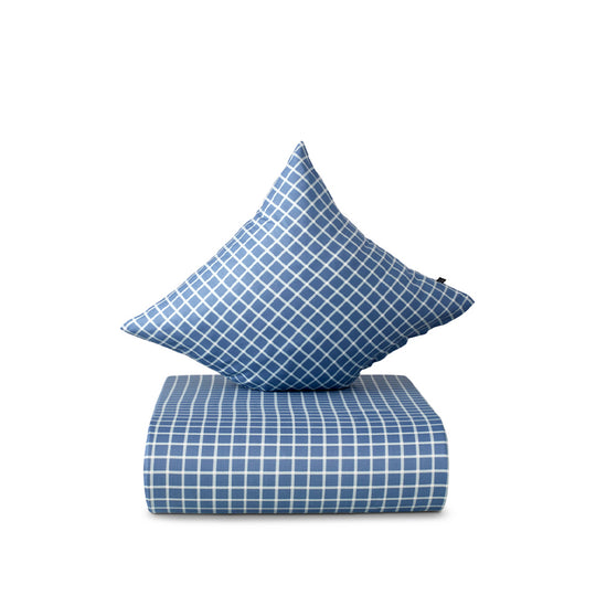 Nordisk Tekstil Folke Sengesæt Blå 140 x 220 Cm