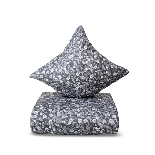 Nordisk Tekstil Abeline Sengesæt Grå - 140 x 220 Cm