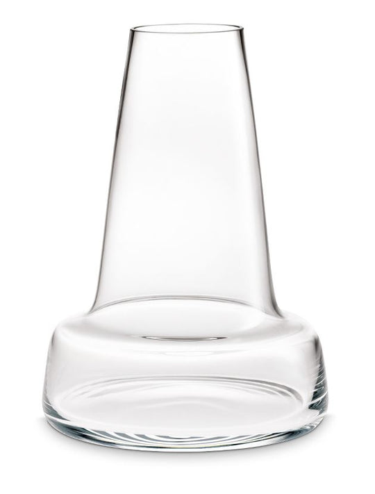 Holmegaard Flora Vase Lang Hals Klar 24 cm