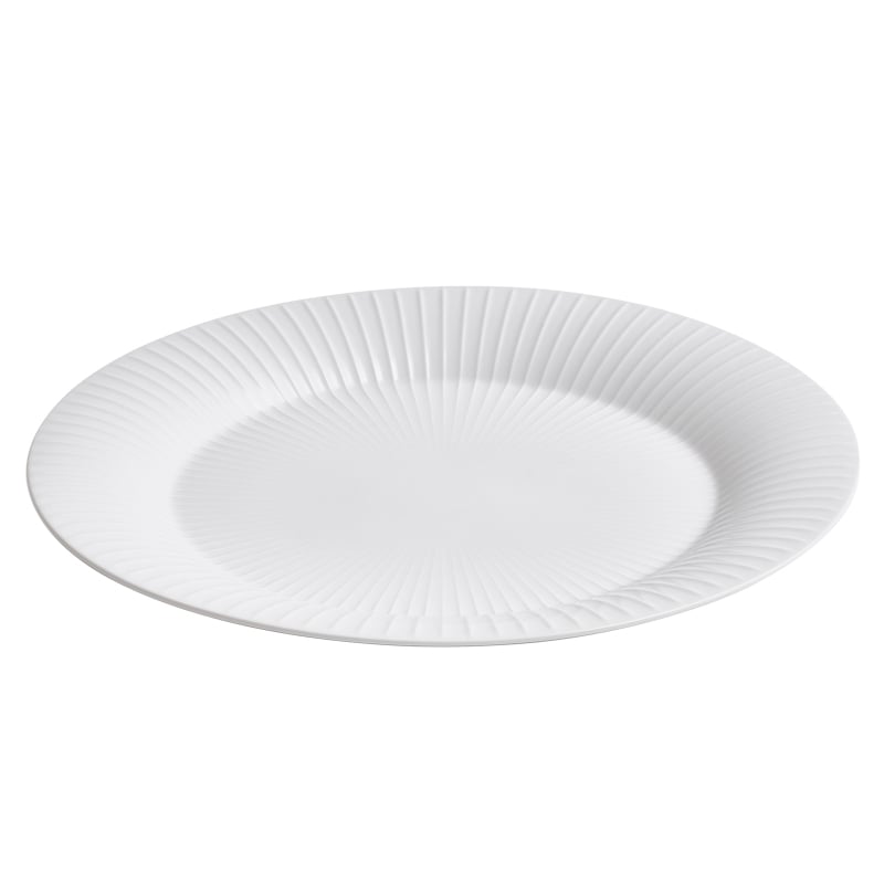 Hammershøi ovalt fad hvid 34 cm
