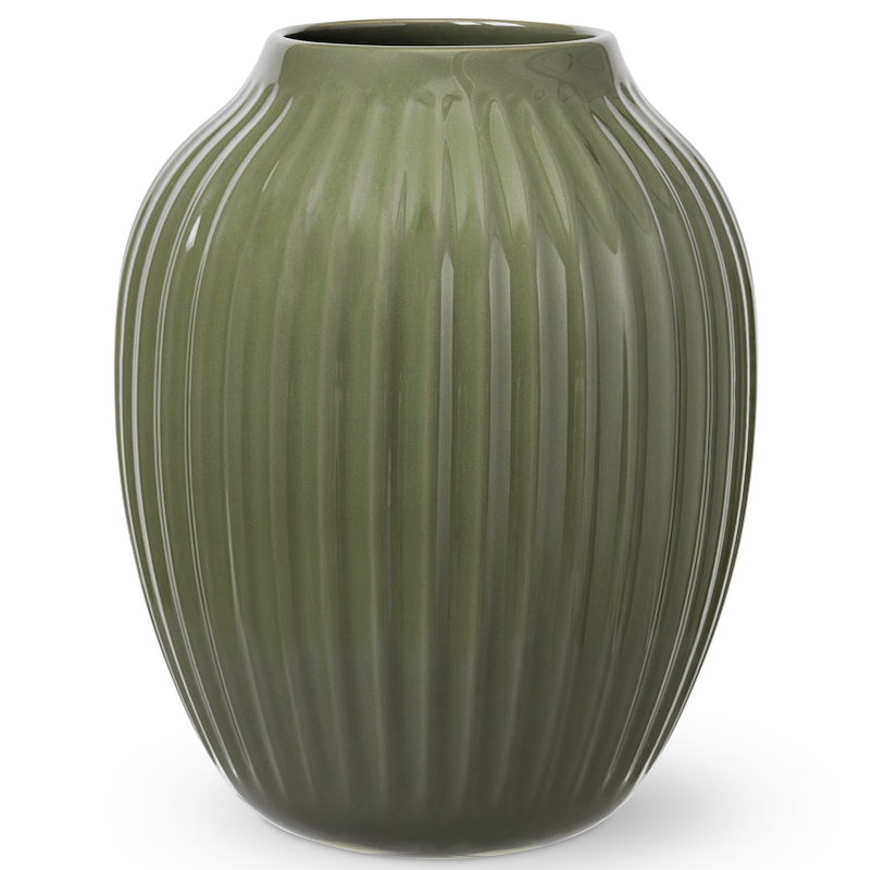 Hammershøi vase mørk grøn 25,5 cm