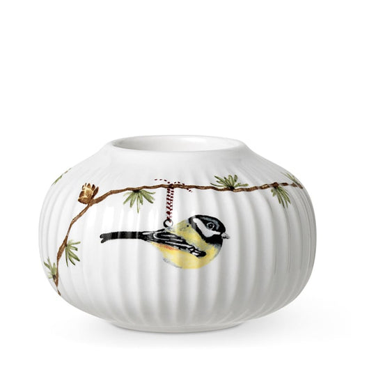 Hammershøi Christmas Fyrfadsstage Hvid Ø10 cm