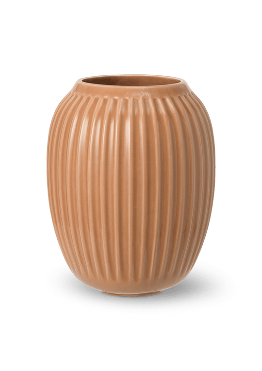 Kähler Hammershøi Vase 21 cm Karamel