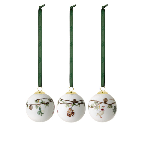 Hammershøi Christmas Julekugler 3 stk.